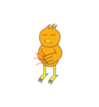 Rikin the orange bird（個別スタンプ：38）
