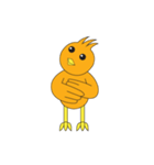 Rikin the orange bird（個別スタンプ：39）