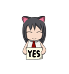 I guess the cat（個別スタンプ：19）