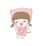 Meemee little cat（個別スタンプ：1）