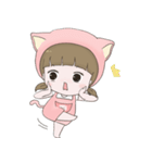 Meemee little cat（個別スタンプ：14）