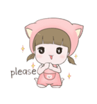 Meemee little cat（個別スタンプ：18）