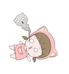 Meemee little cat（個別スタンプ：34）