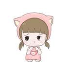 Meemee little cat（個別スタンプ：35）