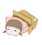 Meemee little cat（個別スタンプ：38）