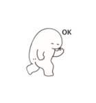 ゆるーいみためと可愛いおしり「をい」さん（個別スタンプ：3）