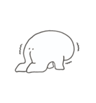 ゆるーいみためと可愛いおしり「をい」さん（個別スタンプ：33）