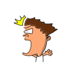 Rude child-Life language（個別スタンプ：4）