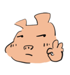 Wu Li Pong Pig（個別スタンプ：12）