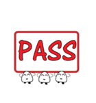 rice man get pass or fail depend on you（個別スタンプ：18）