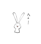 耳の長いうさぎ（個別スタンプ：12）