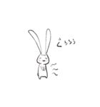 耳の長いうさぎ（個別スタンプ：22）