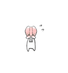 耳の長いうさぎ（個別スタンプ：32）