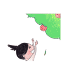 Happy Feathers（個別スタンプ：7）