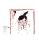 Happy Feathers（個別スタンプ：16）