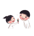 Happy Feathers（個別スタンプ：24）