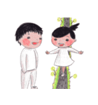 Happy Feathers（個別スタンプ：34）