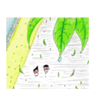 Happy Feathers（個別スタンプ：38）