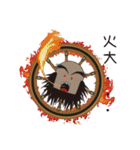 Dobe's ghosts at night（個別スタンプ：16）
