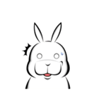 Fat Rabbit-first meet（個別スタンプ：7）