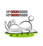 Fat Rabbit-first meet（個別スタンプ：12）