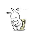 Fat Rabbit-first meet（個別スタンプ：40）