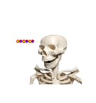 mini skeleton（個別スタンプ：7）
