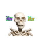 mini skeleton（個別スタンプ：20）
