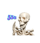 mini skeleton（個別スタンプ：35）