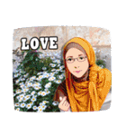 humane muslimah（個別スタンプ：3）