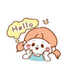 A little girl's daily life（個別スタンプ：1）