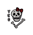 Jercy mini-skeleton（個別スタンプ：21）