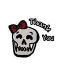Jercy mini-skeleton（個別スタンプ：26）