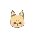 めがね犬のゆるゆるスタンプ（個別スタンプ：14）
