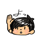クロとチャ（個別スタンプ：8）