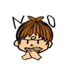クロとチャ（個別スタンプ：18）
