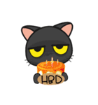 Kuro and Tora the cat（個別スタンプ：21）