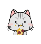 Kuro and Tora the cat（個別スタンプ：36）