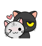 Kuro and Tora the cat（個別スタンプ：39）