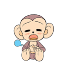 Lovely monkey Q-Ji(2.0)（個別スタンプ：4）