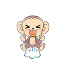 Lovely monkey Q-Ji(2.0)（個別スタンプ：5）