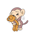 Lovely monkey Q-Ji(2.0)（個別スタンプ：10）