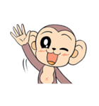 Lovely monkey Q-Ji(2.0)（個別スタンプ：11）