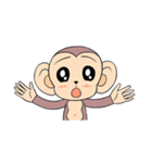 Lovely monkey Q-Ji(2.0)（個別スタンプ：12）