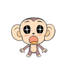 Lovely monkey Q-Ji(2.0)（個別スタンプ：15）