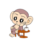 Lovely monkey Q-Ji(2.0)（個別スタンプ：17）