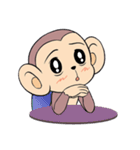 Lovely monkey Q-Ji(2.0)（個別スタンプ：28）