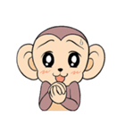 Lovely monkey Q-Ji(2.0)（個別スタンプ：30）