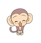 Lovely monkey Q-Ji(2.0)（個別スタンプ：33）