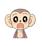 Lovely monkey Q-Ji(2.0)（個別スタンプ：37）